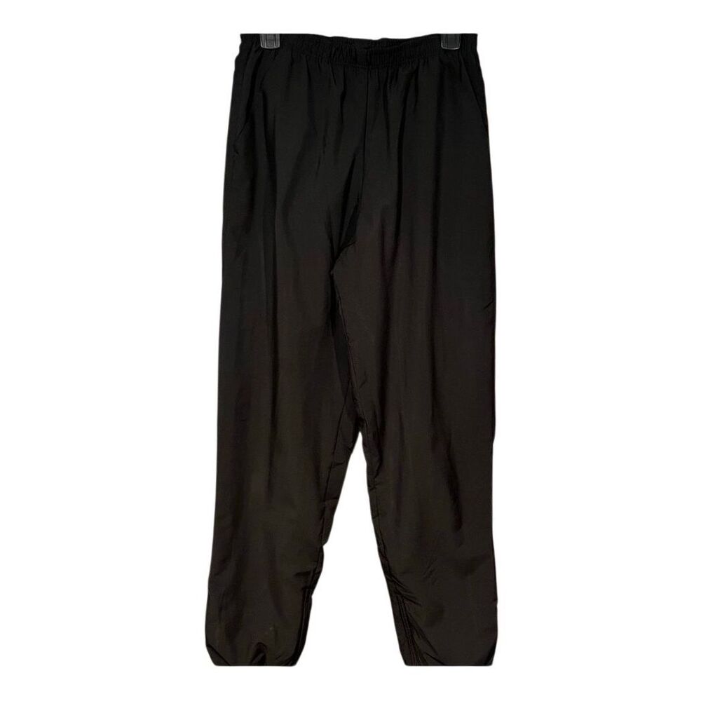Men’s black Tail joggers with zip ankles and pockets - 31